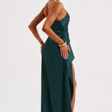 Grace | Satin Maxi Dress