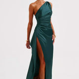 Grace | Satin Maxi Dress