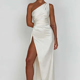 Grace | Satin Maxi Dress