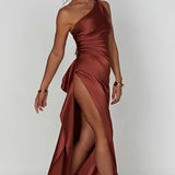 Grace | Satin Maxi Dress