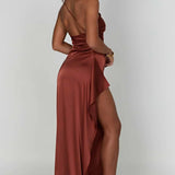 Grace | Satin Maxi Dress