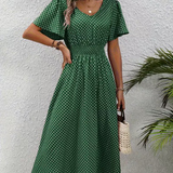 La Scintilla | Élisa Elegant Polka Dot Dress