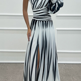 Hazel™ | Elegantna Maxi Haljina s Otkritim Ramenima