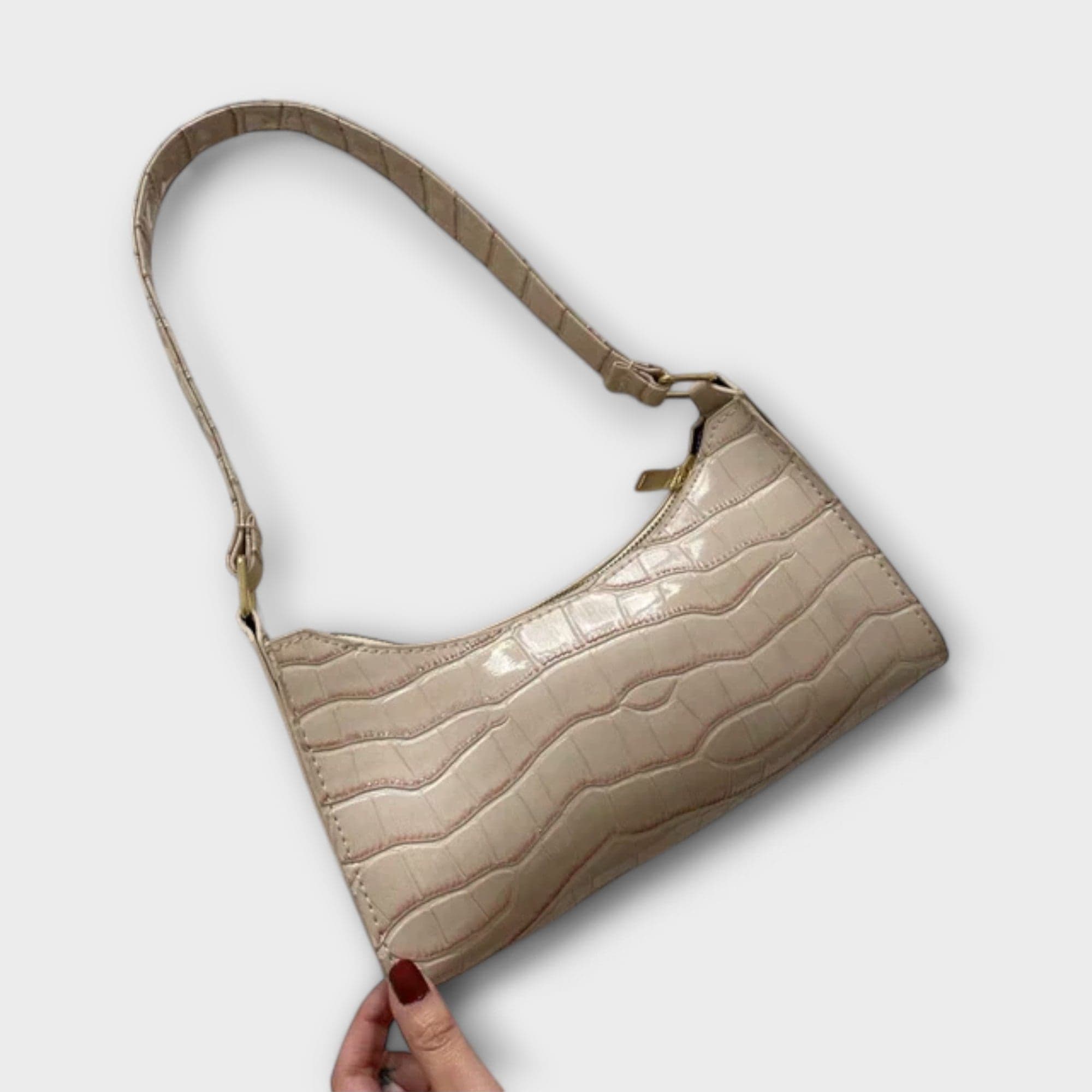Bernarda - Elegantan Sjajni Kožni Torba - nadiazagreb