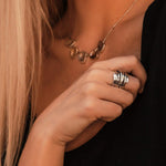 Bliss – Vintage Thick Silver Ring - nadiazagreb