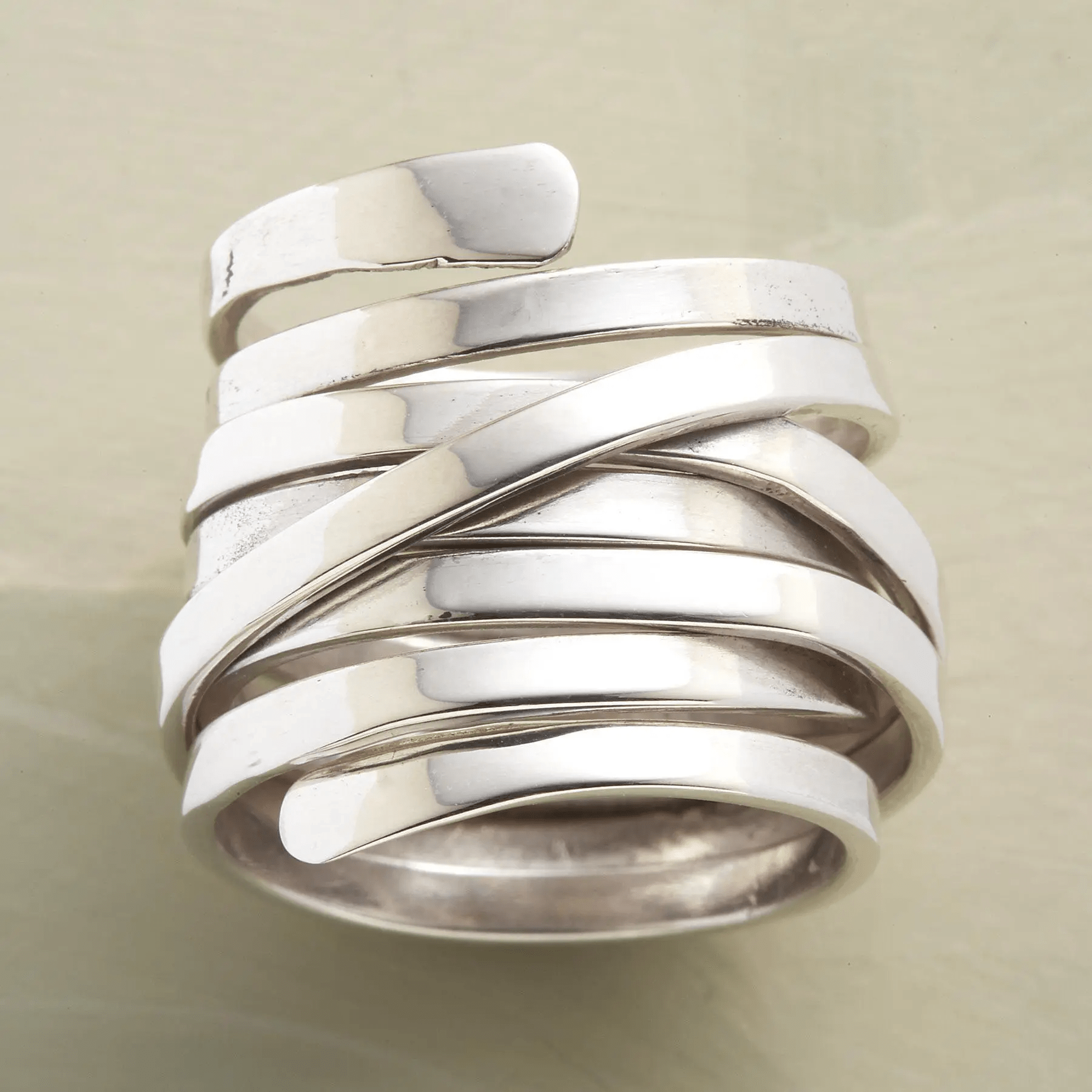 Bliss – Vintage Thick Silver Ring - nadiazagreb