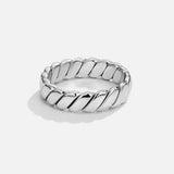Calira Twisted Infinity – Silver Ring - nadiazagreb