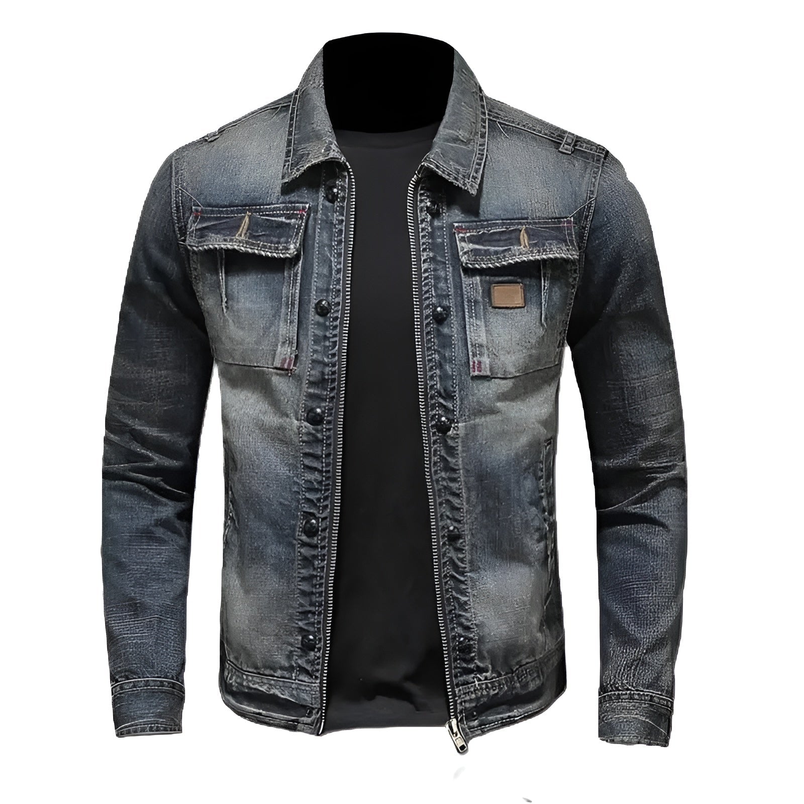 Carlo™ | Vintage Denim Jacket - nadiazagreb