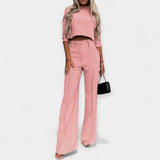 Crop Top i Hlače Set - nadiazagreb
