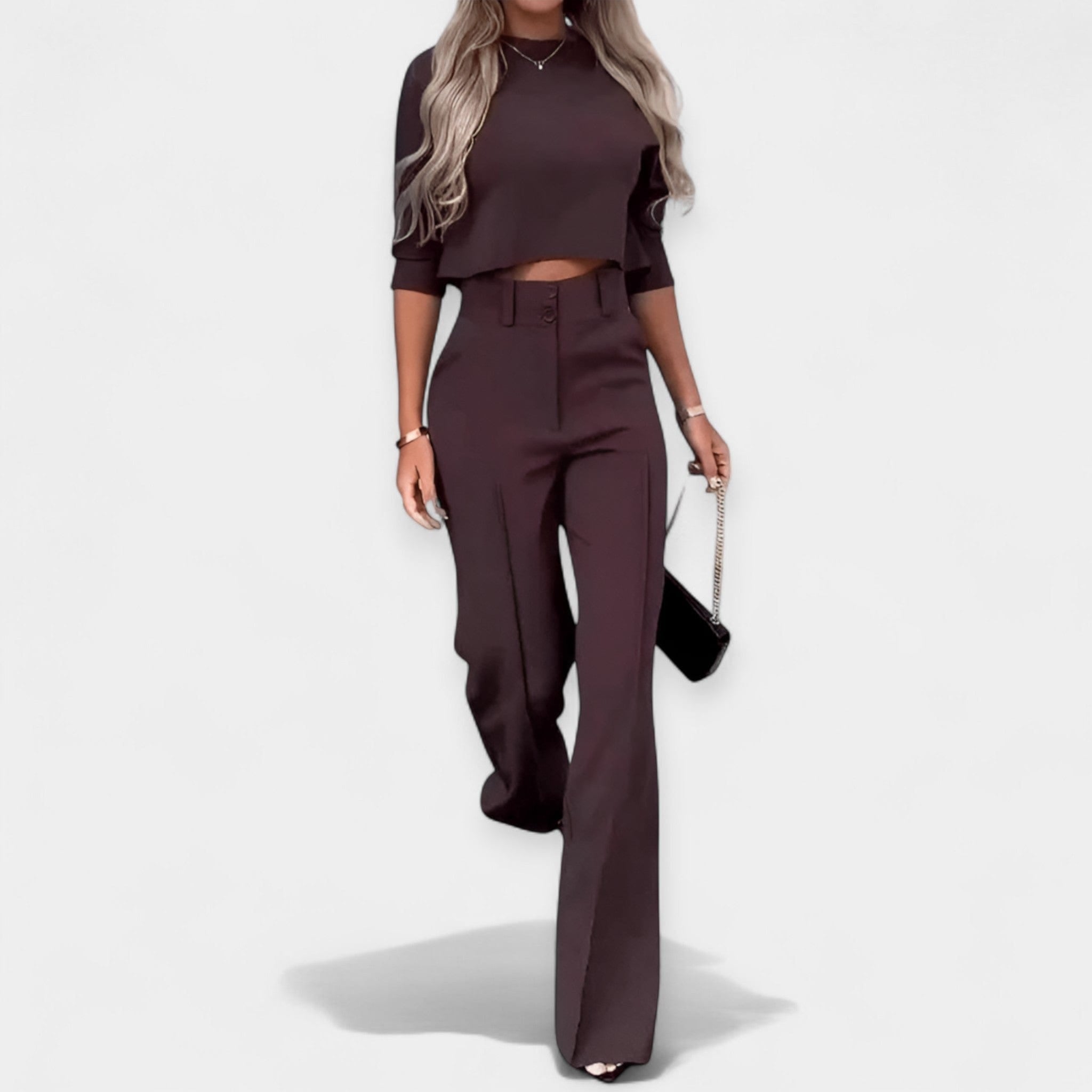 Crop Top i Hlače Set - nadiazagreb