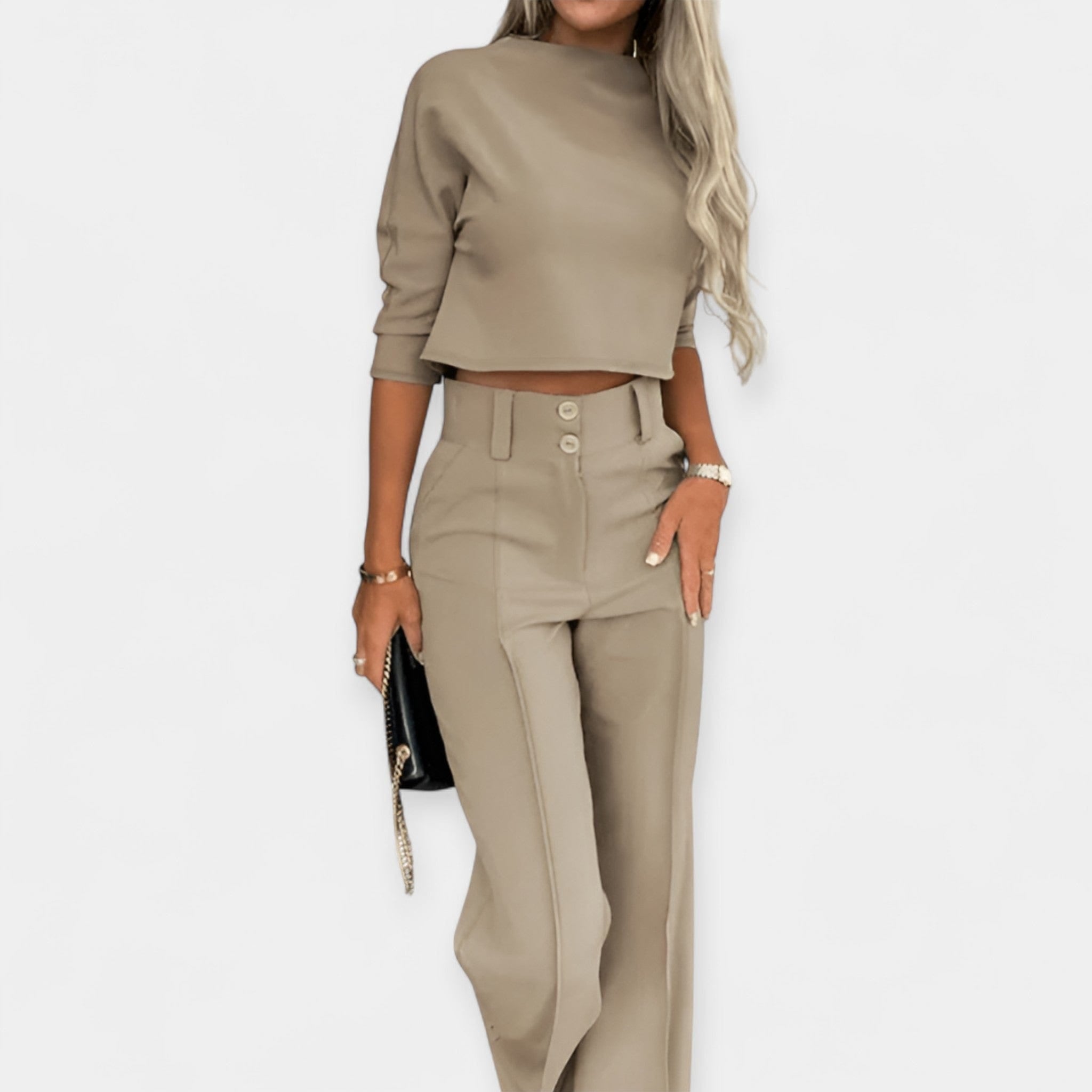 Crop Top i Hlače Set - nadiazagreb
