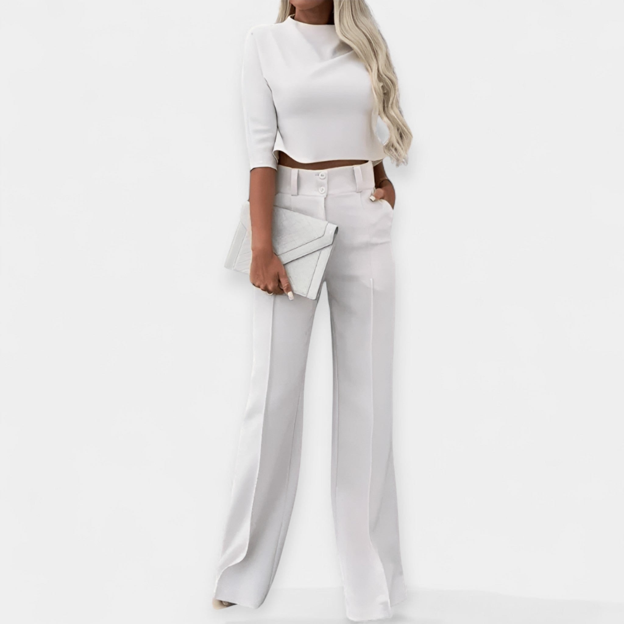 Crop Top i Hlače Set - nadiazagreb