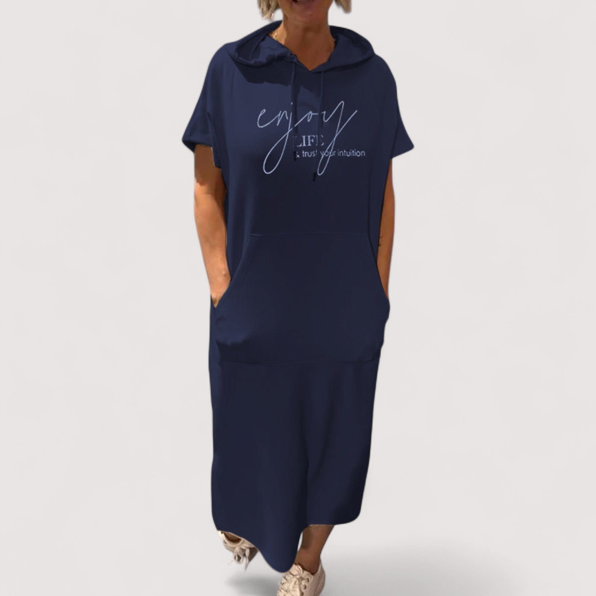 Ellen™ | Casual Hoodie Dress - nadiazagreb