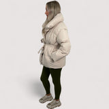 Elora™ | Prošivena jakna s torbicom na pojasu - nadiazagreb