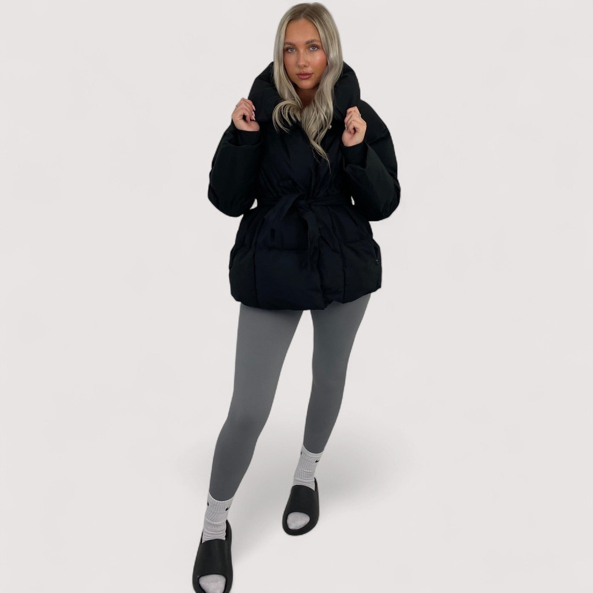 Elora™ | Prošivena jakna s torbicom na pojasu - nadiazagreb