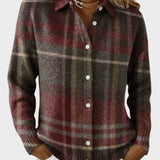 Emily – Checked Knit Blouse - nadiazagreb
