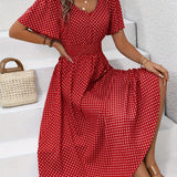 La Scintilla | Élisa Elegant Polka Dot Dress