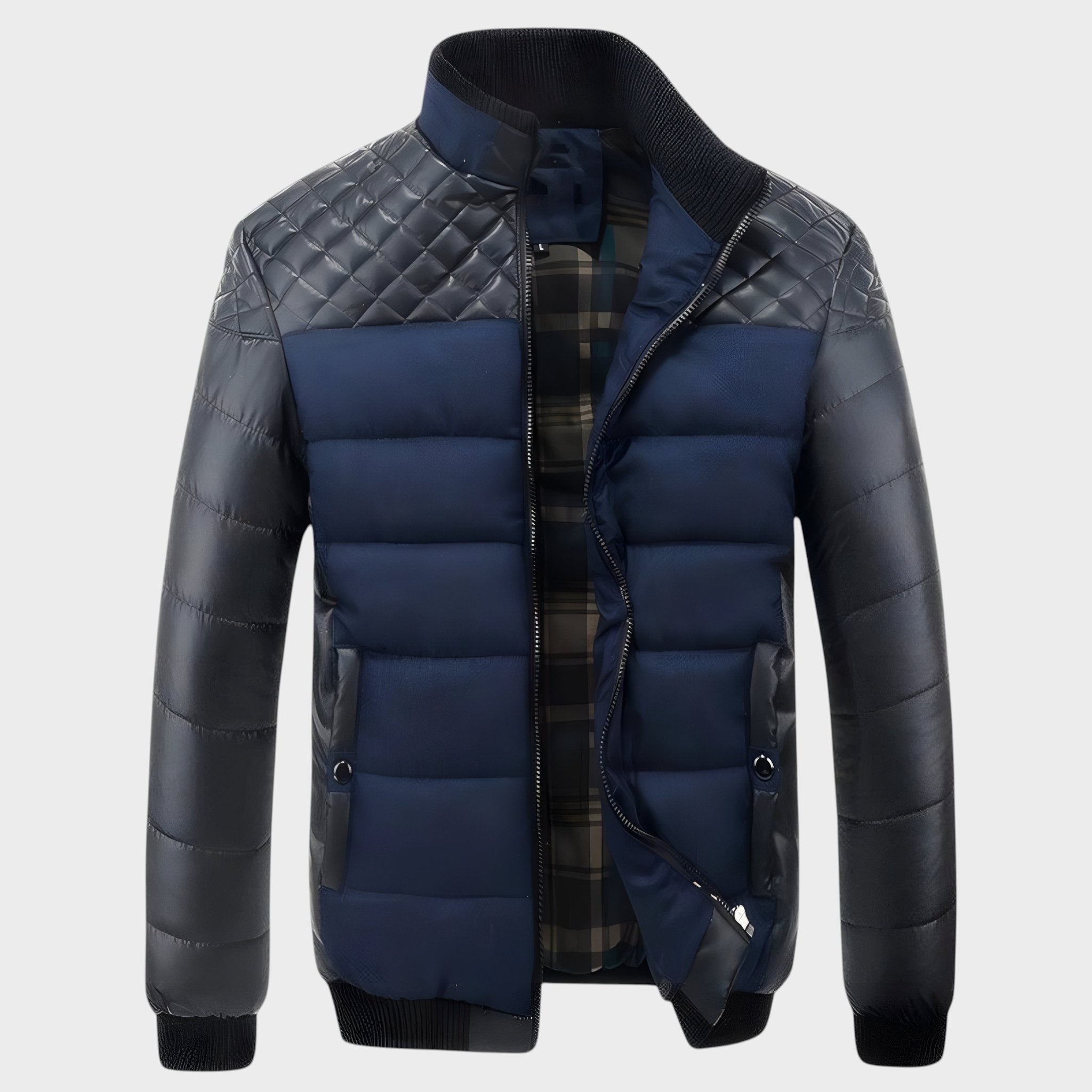 Félix™ | Dvobojna kožna i tkaninska jakna - nadiazagreb