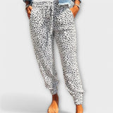 Filipa - Leopard Print Wide - Leg Trousers - nadiazagreb