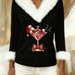 FurGlam™ Božićna Bluza - nadiazagreb