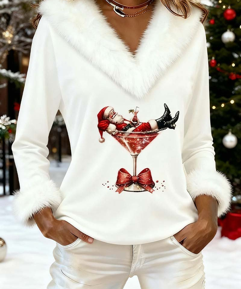 FurGlam™ Božićna Bluza - nadiazagreb