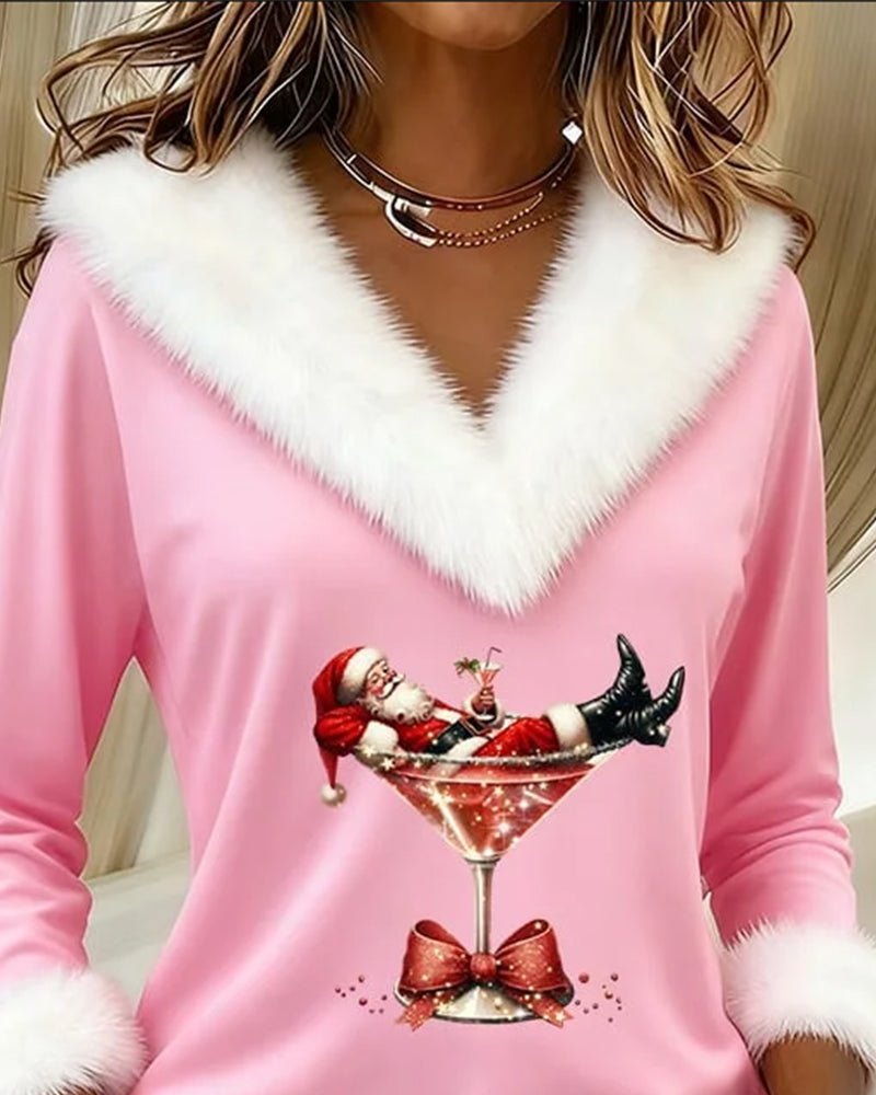 FurGlam™ Božićna Bluza - nadiazagreb