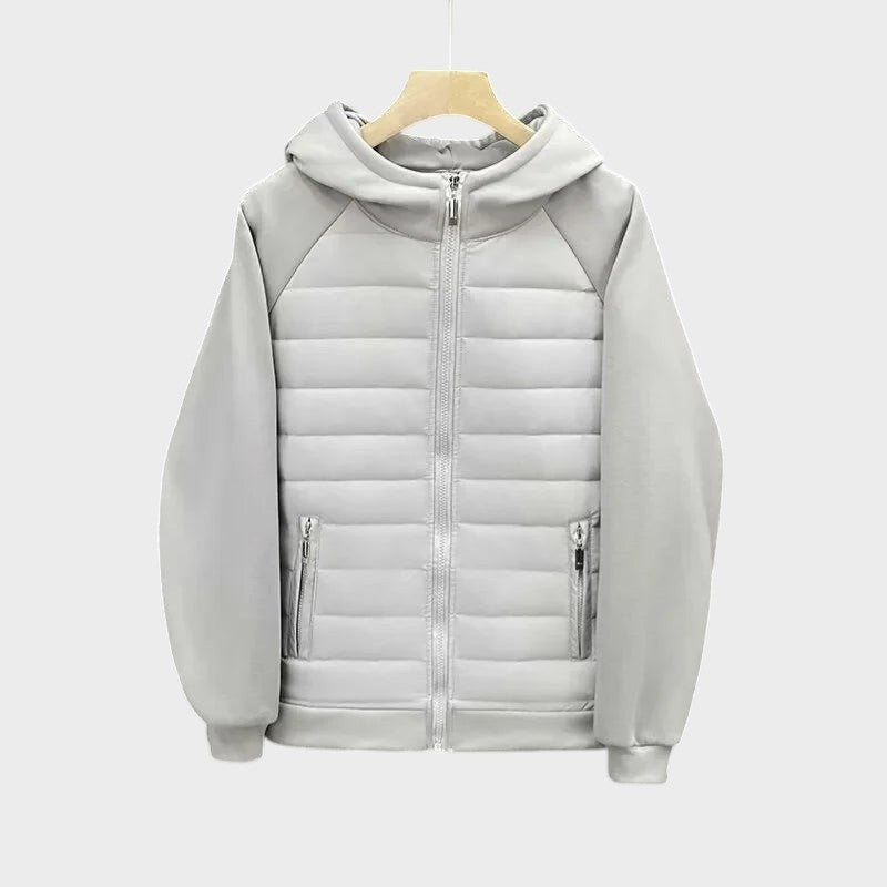 Gabriel™ | Elegantna pamučna jakna s prošivenim detaljima - nadiazagreb