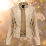 Gordana - Elegant Leather Jacket - nadiazagreb