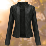 Gordana - Elegant Leather Jacket - nadiazagreb