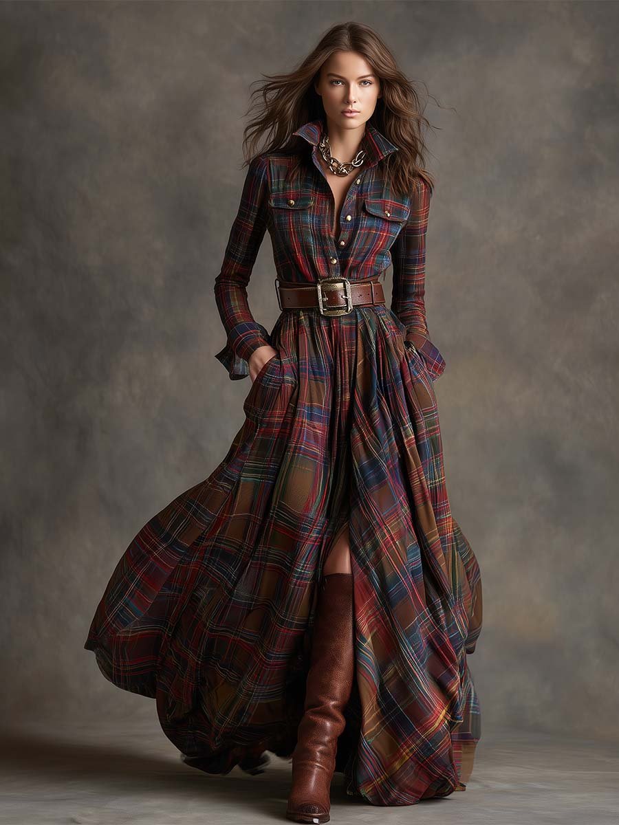 Hanna | Vintage Long Maxi Dress - nadiazagreb