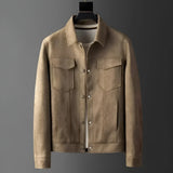 Henri™ | Elegant Men's Leather Jacket - nadiazagreb