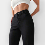 High - Waisted Bootcut Jeans - nadiazagreb