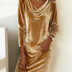 Holly | Elegant Velvet Dress - nadiazagreb