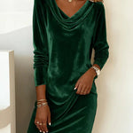 Holly | Elegant Velvet Dress - nadiazagreb