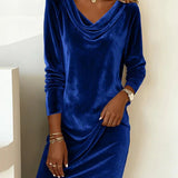 Holly | Elegant Velvet Dress - nadiazagreb