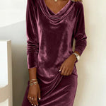 Holly | Elegant Velvet Dress - nadiazagreb