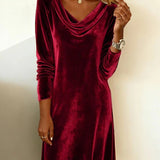 Holly | Elegant Velvet Dress - nadiazagreb