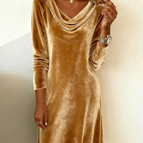 Holly | Elegant Velvet Dress - nadiazagreb