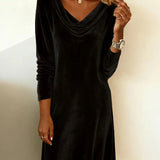Holly | Elegant Velvet Dress - nadiazagreb