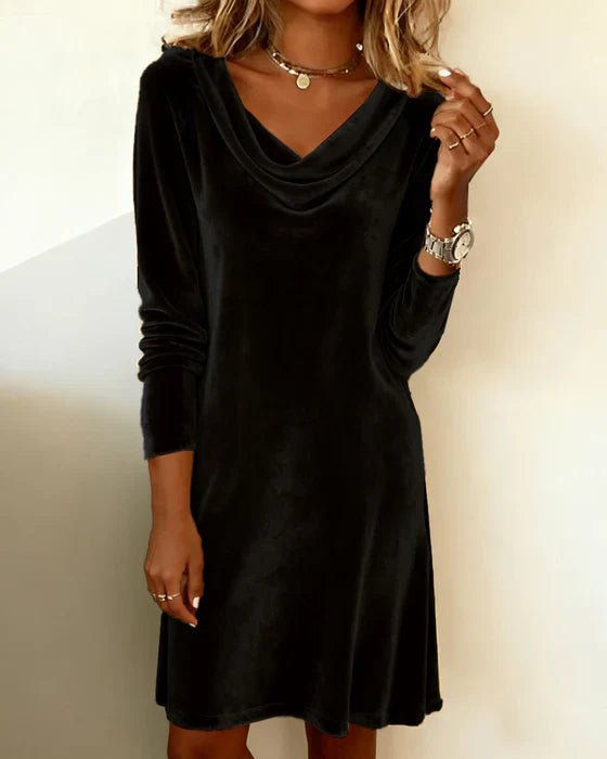 Holly | Elegant Velvet Dress - nadiazagreb