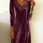 Holly | Elegant Velvet Dress - nadiazagreb