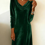 Holly | Elegant Velvet Dress - nadiazagreb