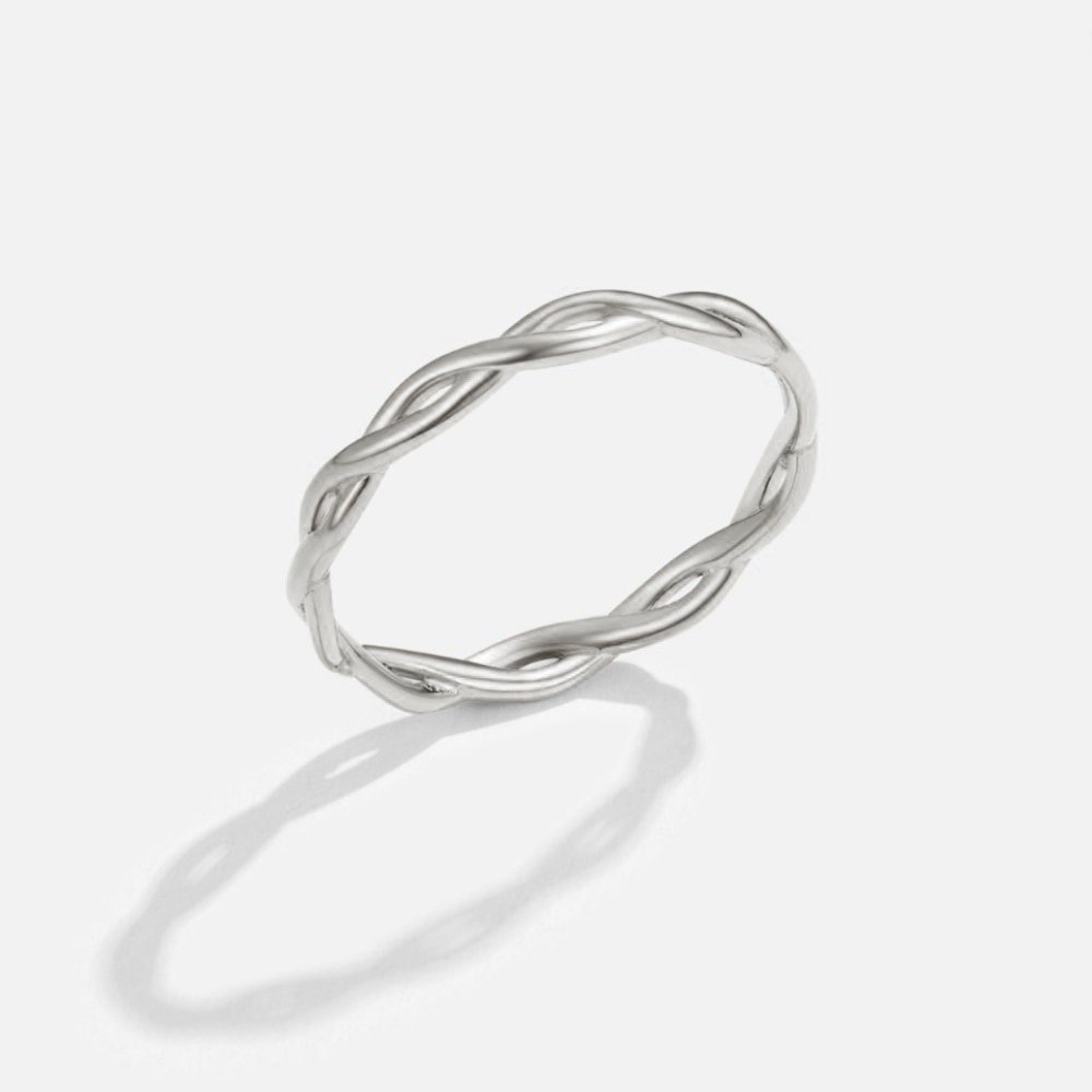 Infinity – 18K Silver Rotating Ring - nadiazagreb