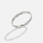 Infinity – 18K Silver Rotating Ring - nadiazagreb