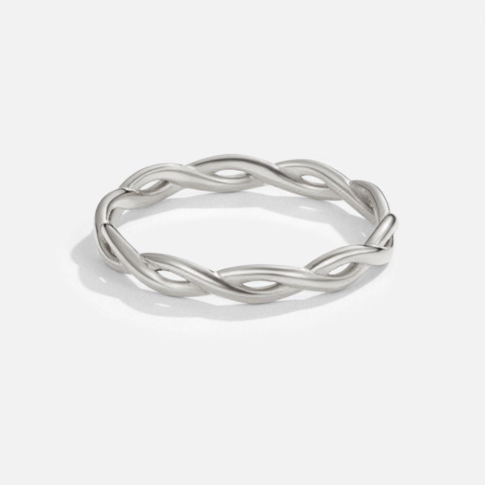 Infinity – 18K Silver Rotating Ring - nadiazagreb