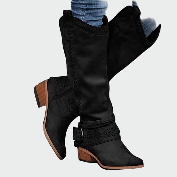 Isabel - Vintage Leather Cowboy Boots - nadiazagreb