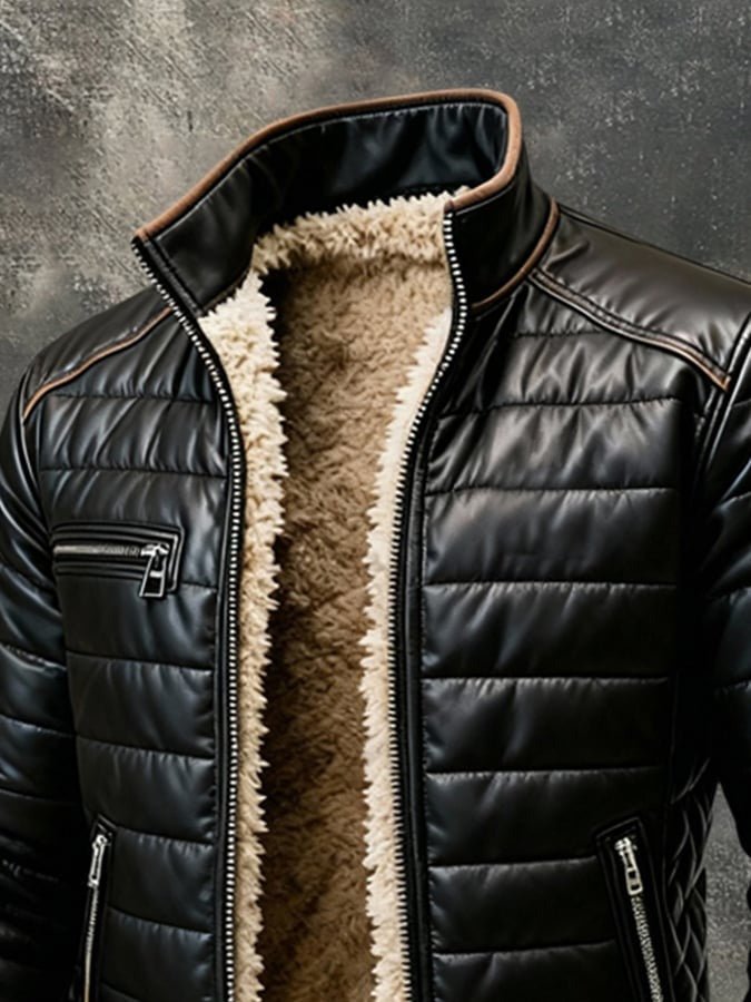 Ivan | Sherpa - Lined CRNA Jacket - nadiazagreb