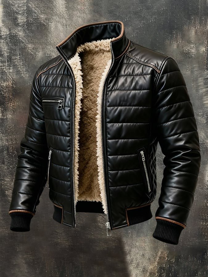Ivan | Sherpa - Lined CRNA Jacket - nadiazagreb