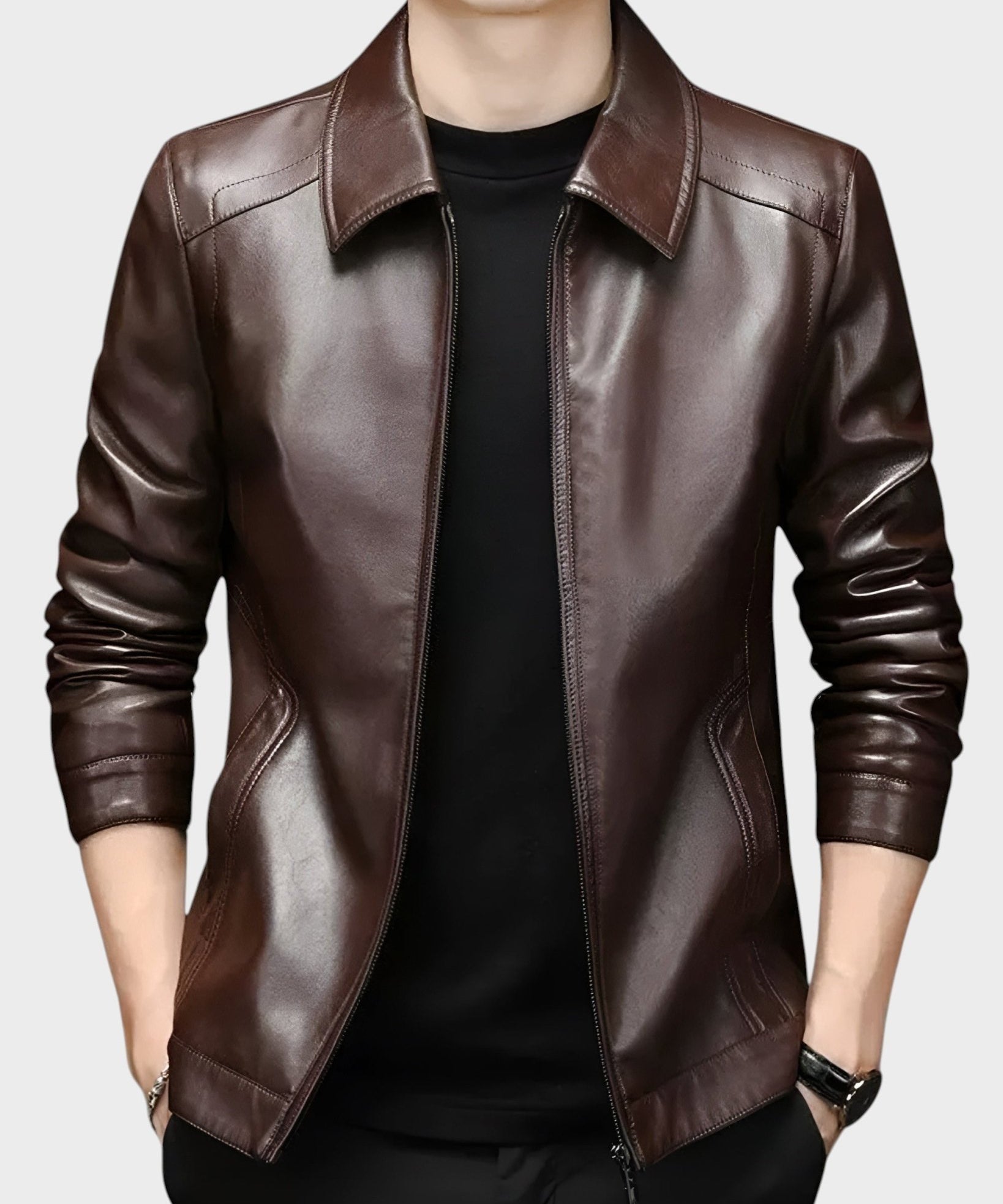 Julien™ | Casual Leather Jacket - nadiazagreb