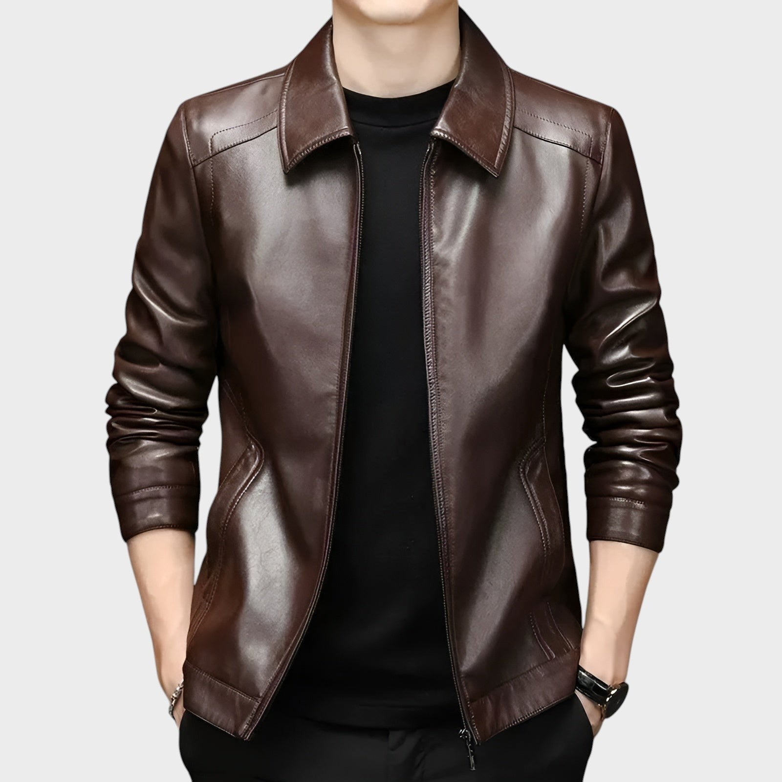 Julien™ | Casual Leather Jacket - nadiazagreb